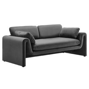 Waverly Performance Velvet Sofa By Modway - EEI-6382 - Gray