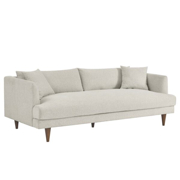 Zoya Down Filled Overstuffed Sofa By Modway - EEI-6405 - Ivory Fabric