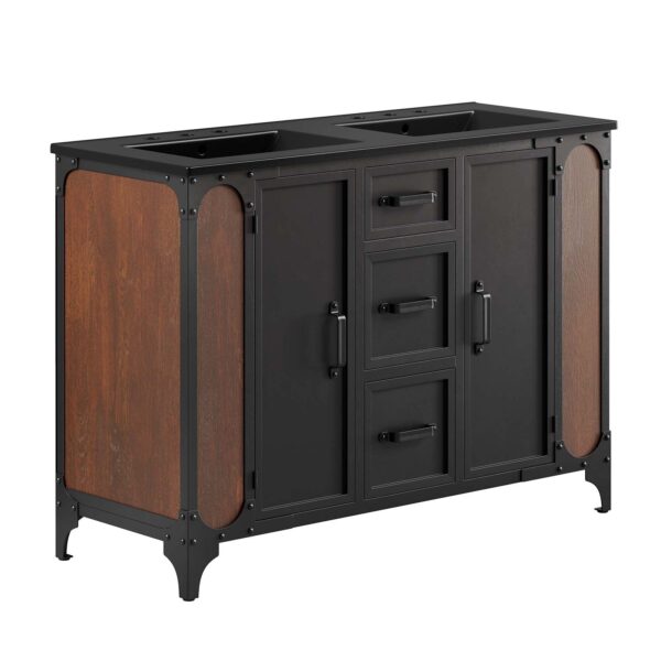 Steamforge 48" Double Sink Bathroom Vanity By Modway - EEI-6422