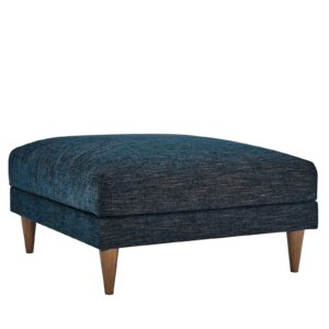 Zoya Down Filled Overstuffed Ottoman By Modway - EEI-6481 - Navy Fabric