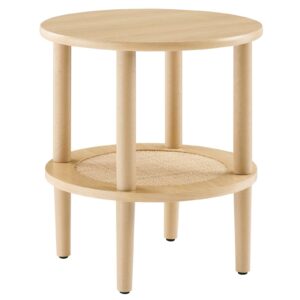 Torus Round Side Table By Modway - EEI-6527 - Oak