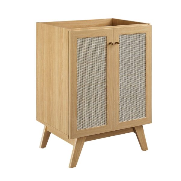 Soma 24” Bathroom Vanity Cabinet (Sink Basin Not Included) By Modway - EEI-6586 - Oak