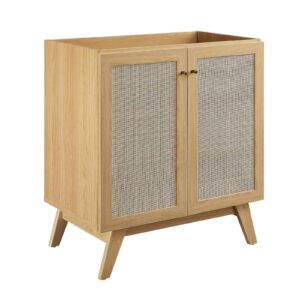 Soma 30” Bathroom Vanity Cabinet (Sink Basin Not Included) By Modway - EEI-6587 - Oak