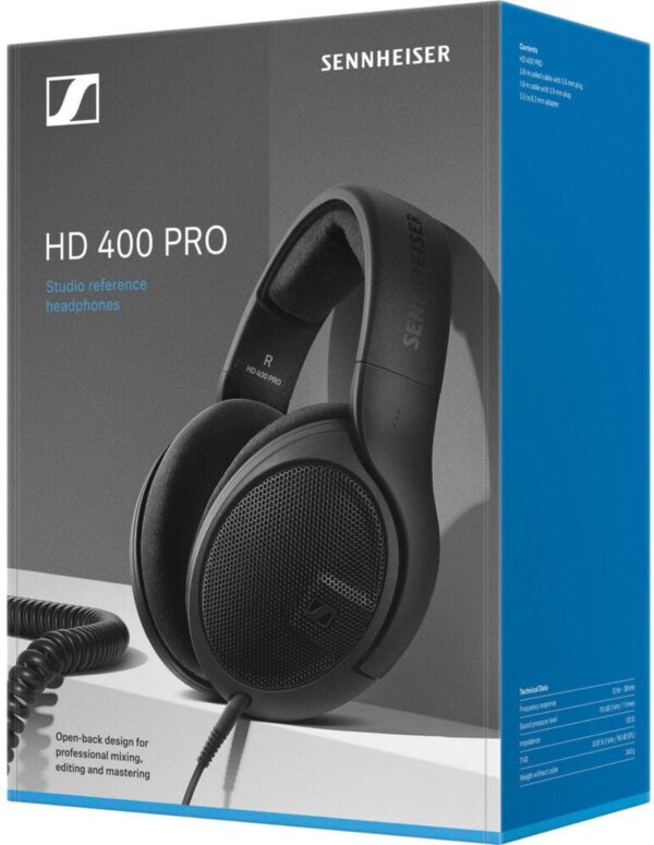 Sennheiser HD 400 PRO Professional Studio Reference Headphones - Image 5