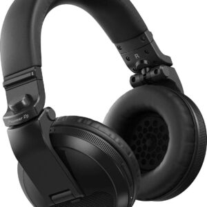 Pioneer DJ HDJ-X5BT-K Black Bluetooth Wireless DJ Headphones