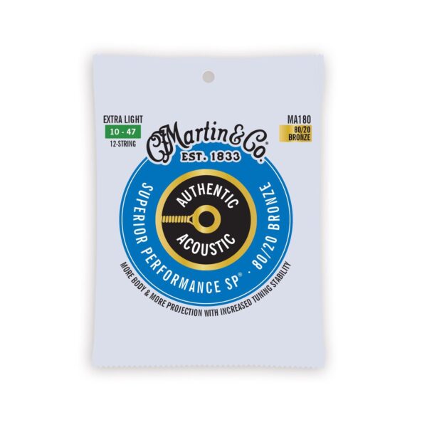 Martin Authentic Acoustic Superior Performance 80/20 Bronze Guitar Strings - Image 5