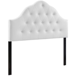 Sovereign Queen Upholstered Vinyl Headboard By Modway - MOD-5163 - White