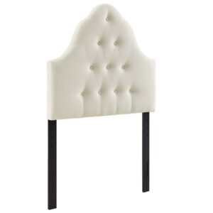 Sovereign Twin Upholstered Fabric Headboard By Modway - MOD-5168 - Ivory