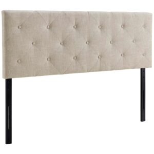 Terisa Full Upholstered Fabric Headboard By Modway - MOD-5368 - Beige