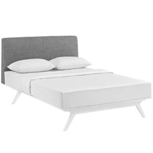 Tracy Queen Bed By Modway - MOD-5766 - White Gray