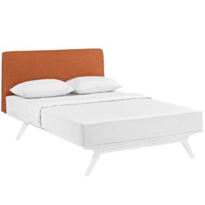 Tracy Queen Bed By Modway - MOD-5766 - White Orange