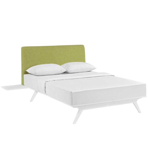 Tracy 3 Piece Queen Bedroom Set By Modway - MOD-5786 - White Green