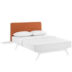 Tracy 3 Piece Queen Bedroom Set By Modway - MOD-5786 - White Orange