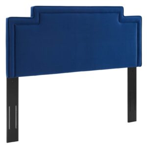Transfix Performance Velvet Twin Headboard By Modway - MOD-6574 - Navy