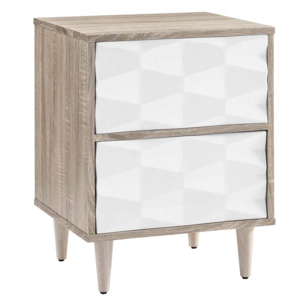 Vespera 2-Drawer Nightstand By Modway - MOD-7080 - Oak White
