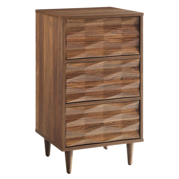 Vespera 3-Drawer Chest By Modway - MOD-7081 - Walnut