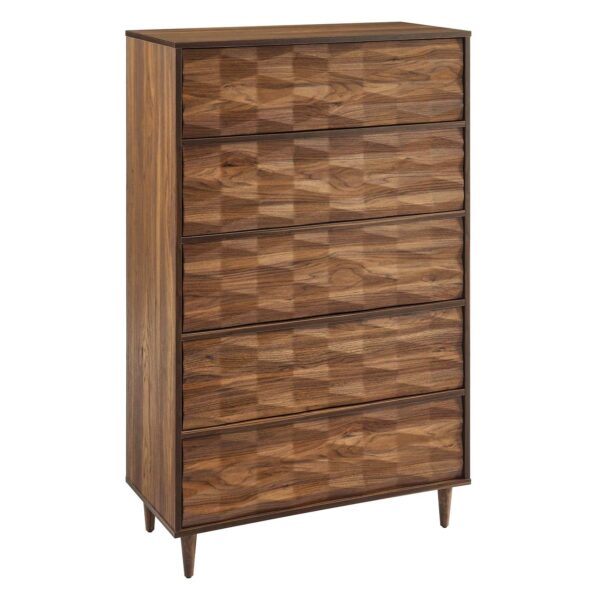 Vespera 5-Drawer Chest By Modway - MOD-7082 - Walnut