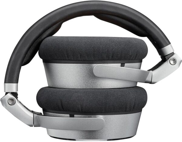 Neumann NDH-20 Closed-Back Studio Headphones - Silver with Black and Orange Trim - Image 5