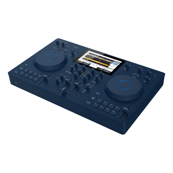 AlphaTheta Omnis Duo 2-deck Portable Battery-Powered All-in-One DJ System with Bluetooth - Image 3