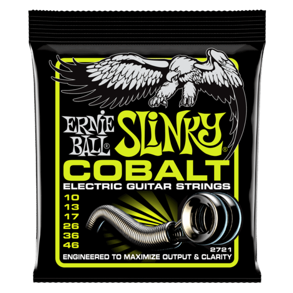 Ernie Ball Slinky Cobalt Electric Guitar Strings - Image 2