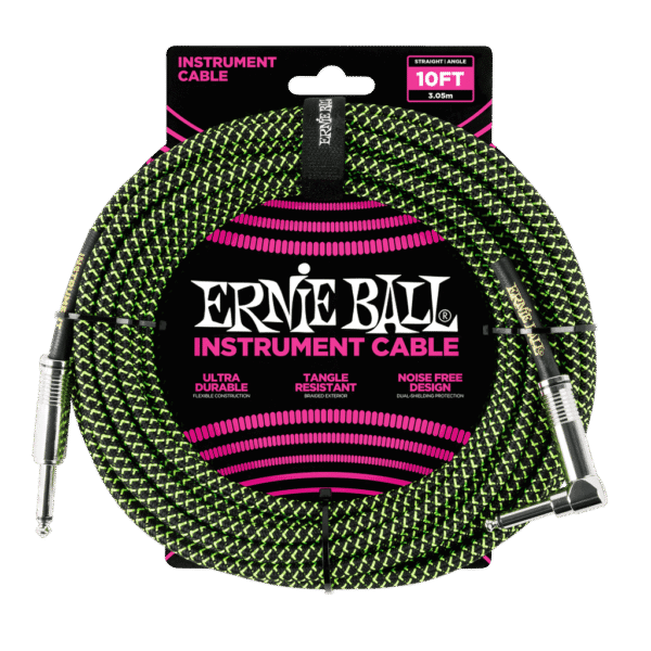Ernie Ball Braided 10ft Instrument Cable