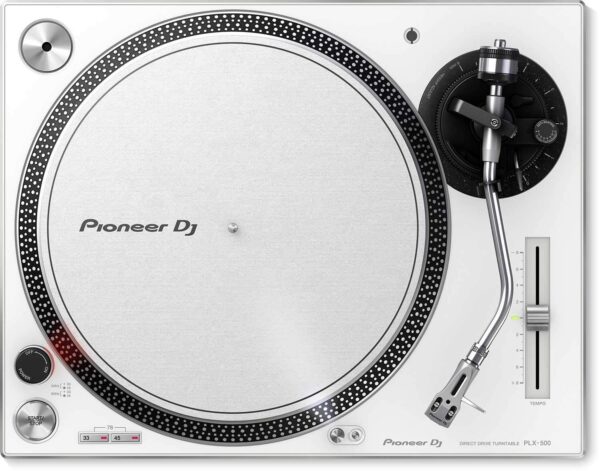 Pioneer DJ PLX-500-W White Direct Drive Turntable
