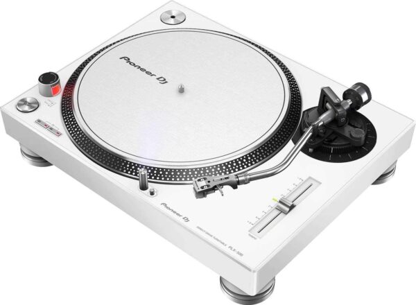 Pioneer DJ PLX-500-W White Direct Drive Turntable - Image 2