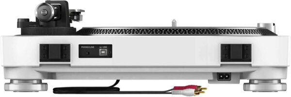 Pioneer DJ PLX-500-W White Direct Drive Turntable - Image 3