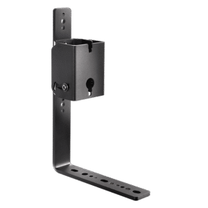 Neumann LH 61 - Adjustable L-bracket, vertically adjusts +/-20, 3/8" inner thread, black