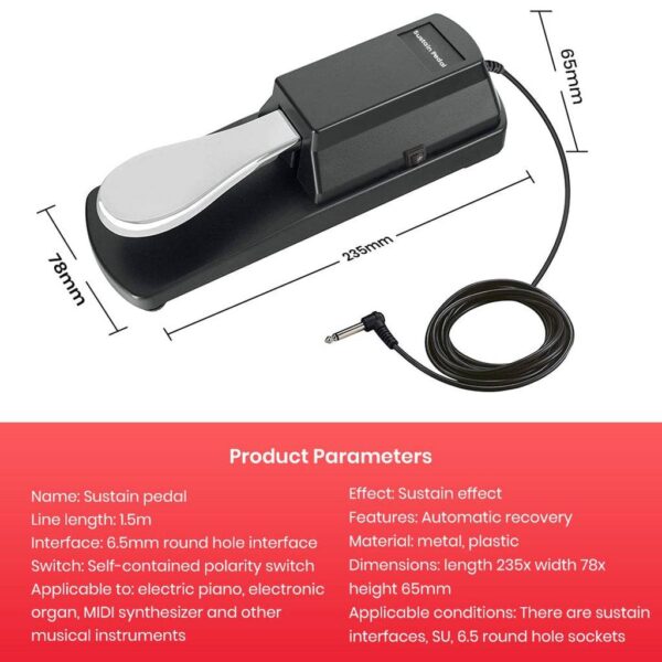 Universal Piano Sustain Pedal - Image 6