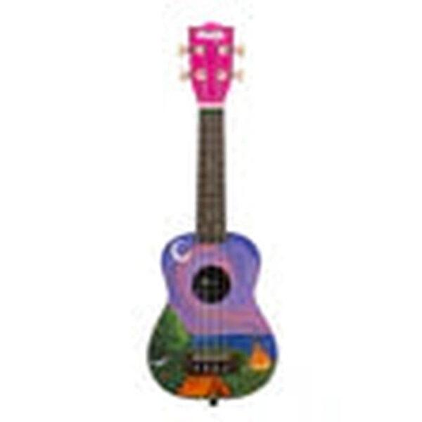 Kala Ukadelic Graphic Top Soprano Ukulele - Image 4
