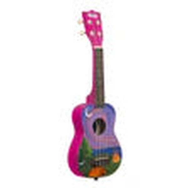 Kala Ukadelic Graphic Top Soprano Ukulele - Image 8