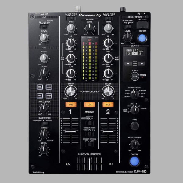 Pioneer DJ DJM-450 2-channel DJ Mixer - Image 2