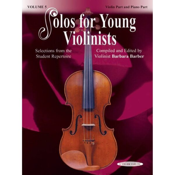 Solos for Young Violinists Violin Part and Piano Accompaniment Book - Image 4