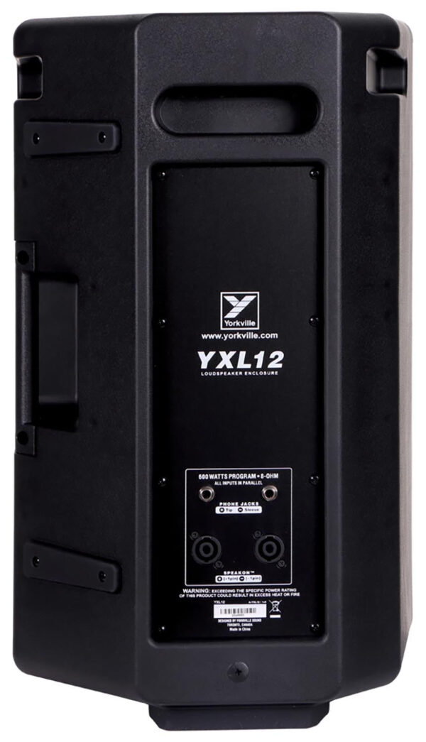 Yorkville YXL12 600 Watt 12" Full Range Active Loudspeaker FOH / Monitor Combo - Image 5