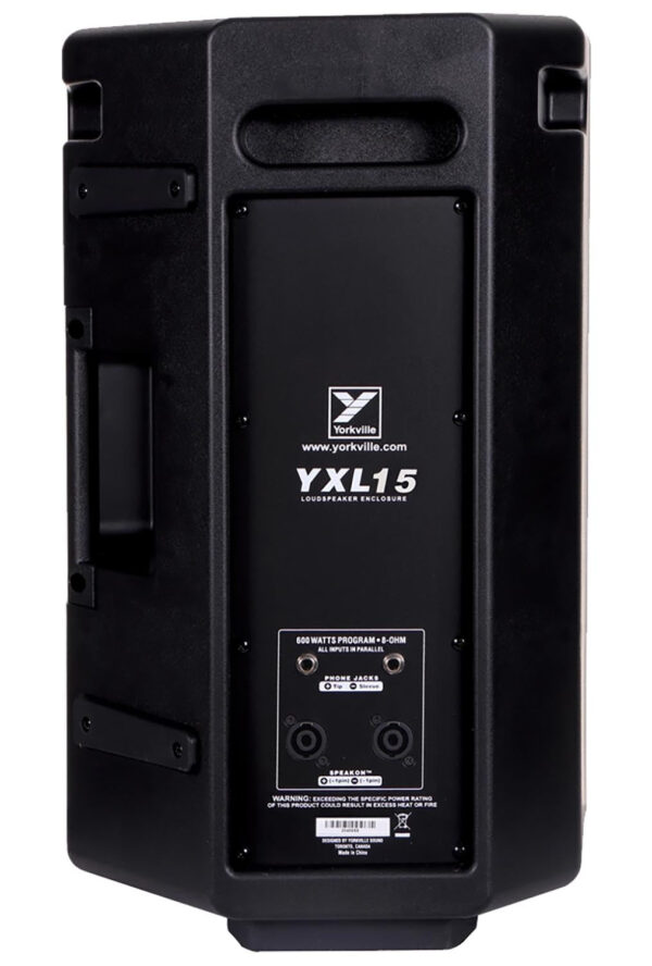 Yorkville YXL15 600 Watt 15" Full Range Active Loudspeaker FOH / Monitor Combo - Image 5