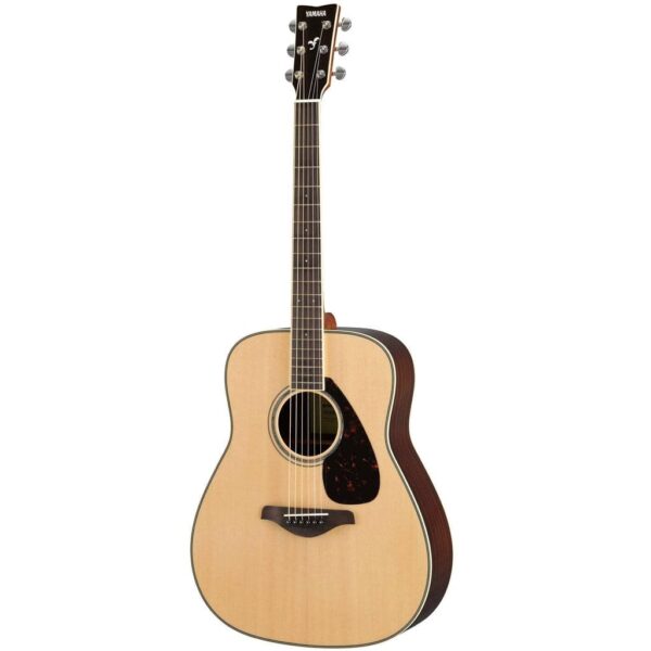 Yamaha FG830 Dreadnought Acoustic Guitar - Image 4