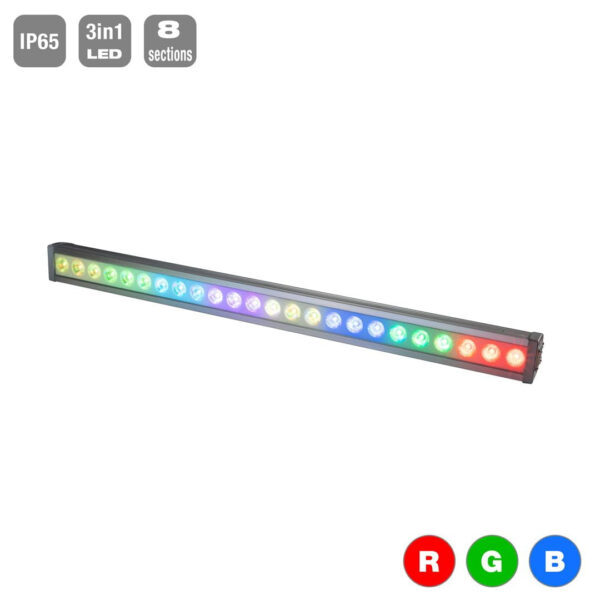 Flash LedBar 243 RGB IP 24 x 3W RGB LED Bar DMX - Image 3