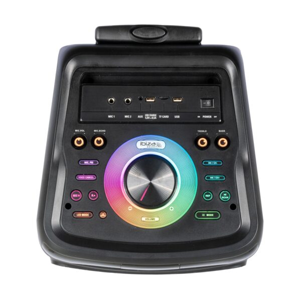 Ibiza Sound STUPDJ1400 “Special Karaoke” StandUp Box 2 x 10" 1400W Speaker - Image 4