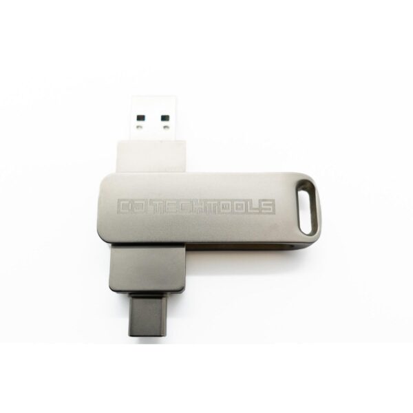 DJ Tech Tools Chroma Drive USB (Chrome) 256GB USB A / USB C - Image 2