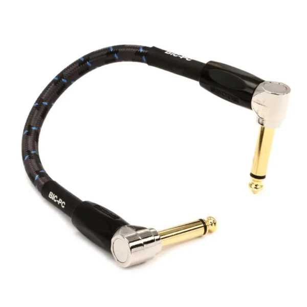 Boss Guitar/Bass Instrument Cable 6" 1/4in RT. Angle 1/4in RT.Angle - Image 2