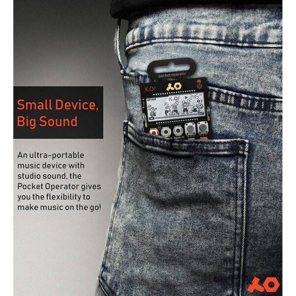 Teenage Engineering PO-33 Pocket Operator KO Sampler/Sequencer - Image 3