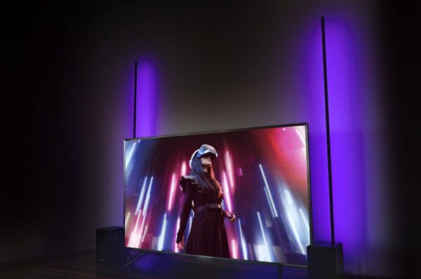 Ibiza Light MAGIC-COLOR-STICK 1.5M Black LED Lighting *BSTOCK* Tube App Control - Image 3