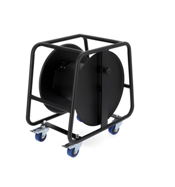 Adam Hall Industrial Cable Drum with Castors Size S Steel Frame for Multicore - Image 2