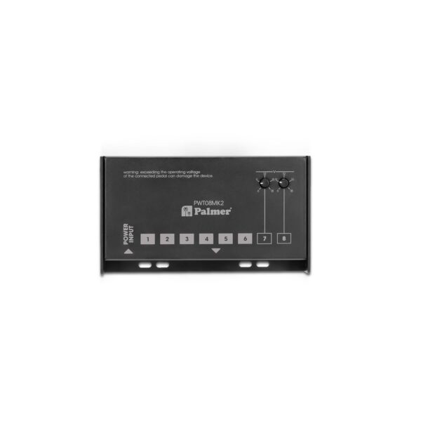 Palmer PWT 08 MK2 Universal 8-Outlet Pedalboard Power Supply - Image 5