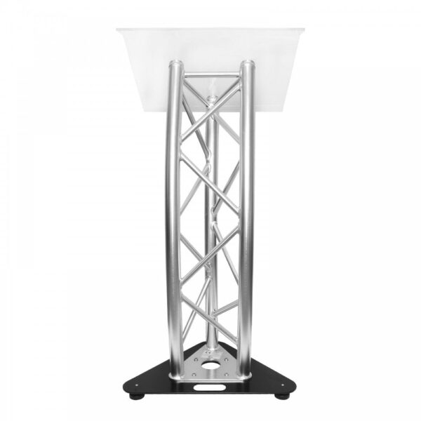 Global Truss F33 Curved Truss Lectern with Acrylic Top - Image 2