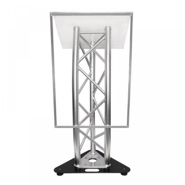Global Truss F33 Curved Truss Lectern with Acrylic Top - Image 3