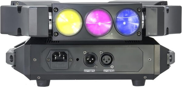 Intimidation 9BEAM-MINI Spider 9 x 10W RGBW LED Dynamic Light Effect - Image 3