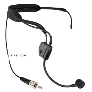 JB Systems HF-HEADSET Fitness very robust headset condenser microphone