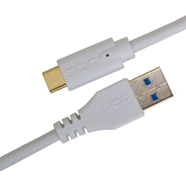 UDG Ultimate Cable USB 3.0 Type C-A Straight 1.5m (White) - Image 2